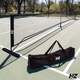Custom 22ft Durable Pickleball Nets with or without Wheels Reinforced Portable Pickleball Nets Set for indoor and outdoor courts