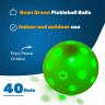Premium LED GLow Pickleball for night play