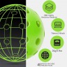 40-Hole Rotational Molded Competition-Grade Pickleball Neon Green
