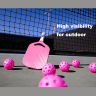 40-Hole Rotational Molded Competition-Grade Pickleball Pink