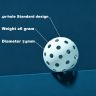 Turquoise 40-Hole Pickleball Rotational Molded USAPA Competition-Grade 