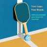 Turquoise 40-Hole Pickleball Rotational Molded USAPA Competition-Grade 