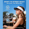 Pickleball Visor with Transparent UV Protection Brim
