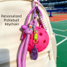 Pickleball Keychain and Lanyards