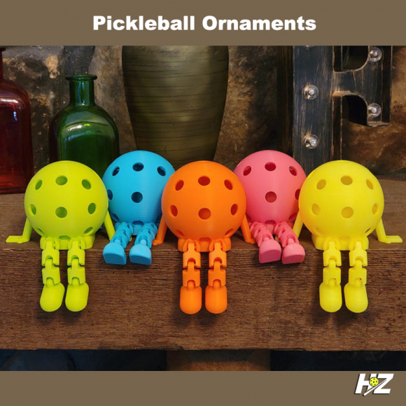Mini pickleball Pal ornaments