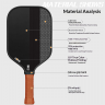 T300 Carbon Fiber Pickleball Paddle