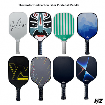 Custom T700 Carbon Fiber Pickleball Paddle with PP Honeycomb Core 11/13/14/16mm