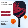 Custom T700 Carbon Fiber Pickleball Paddle | OEM 3K Graphite, PP Honeycomb Core, 11/13/14/16mm, 220-250g