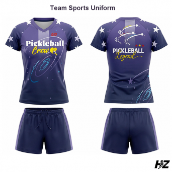 Custom Pickleball Team Uniforms T shirts and shorts for Men and Women