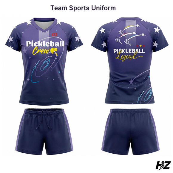 Custom Pickleball Team Uniforms T shirts and shorts for Men and Women