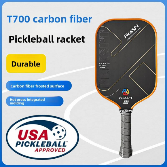 USA-certified generation Foam-core Pickleball Paddle T700 Carbon-fiber RC-007 Model Customizable Size for International