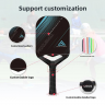 Source-factory Cross-border OEM Custom-made High-end Pickleball Paddle New T700 Carbon Fiber Customized Packaging