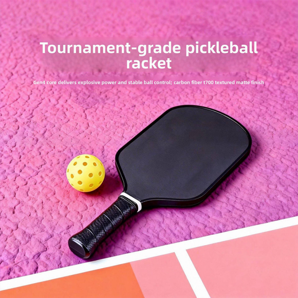 Competition Grade for Racket Factory Custom T700 Carbon Fiber Cloth Matte Generation Inner Core Pickleball