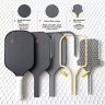 Competition Grade for Racket Factory Custom T700 Carbon Fiber Cloth Matte Generation Inner Core Pickleball
