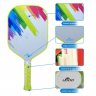 Professional Graphite Carbon Fiber Pickleball Rackets OEM ODM Wholesale Hot Press Integrated Molding Custom Logo Design