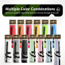 13 color pickleball overgrip collection in retail packaging with multiple color combinations