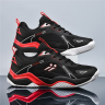 Non-slip durable rubber outsole with dense herringbone tread for stable grip on court surfaces
