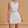 Nylon spandex four way stretch knit fabric of quick dry women's tennis pickleball dress