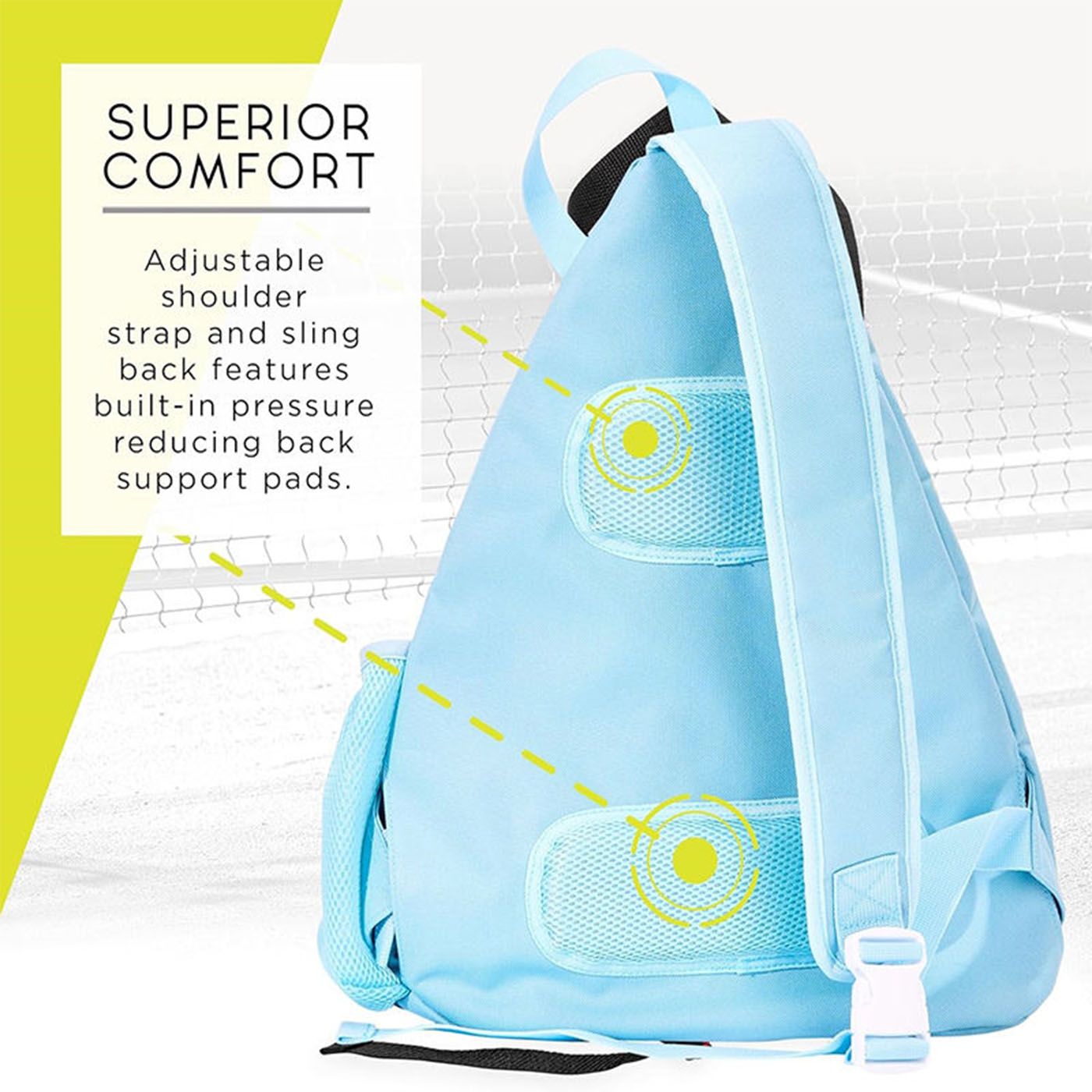 Sling Bag For Pickleball Outdoor Sports and Everyday Travel