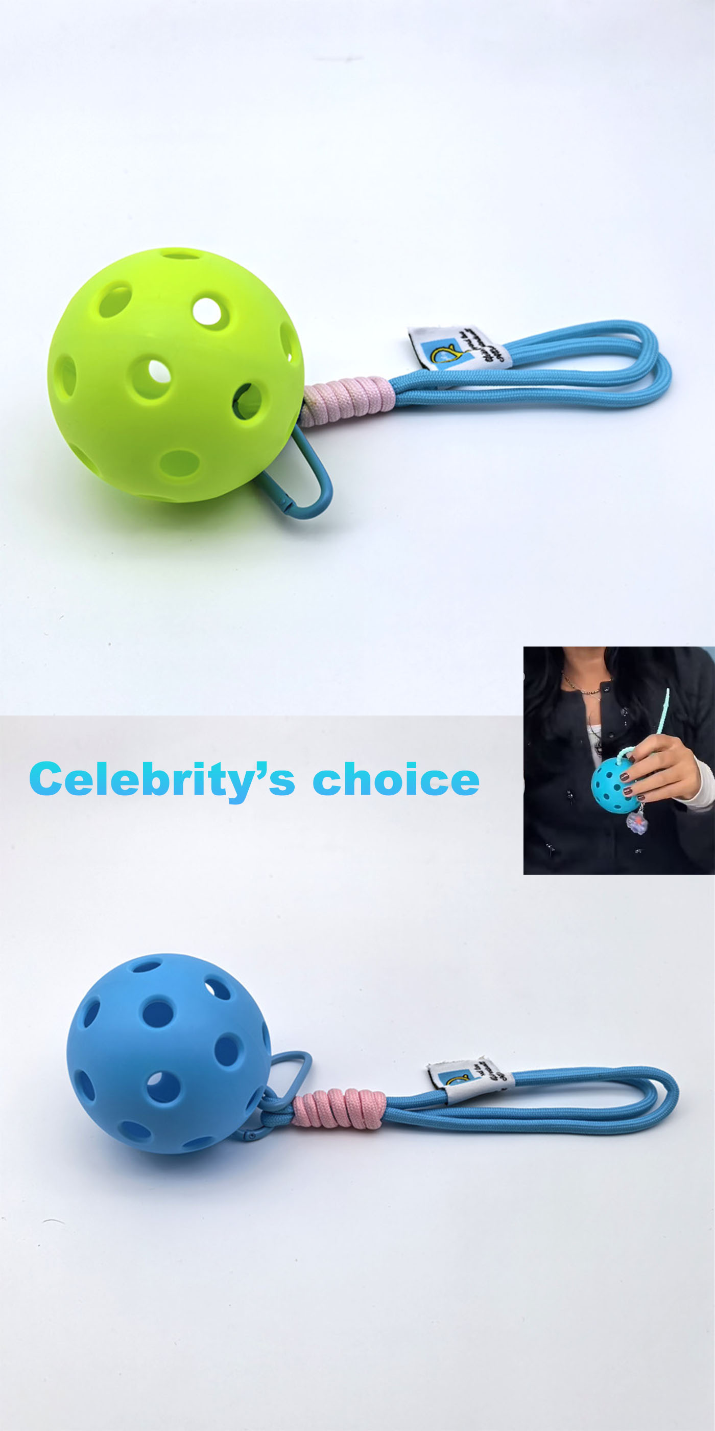 Pickleball Keychain and Lanyards
