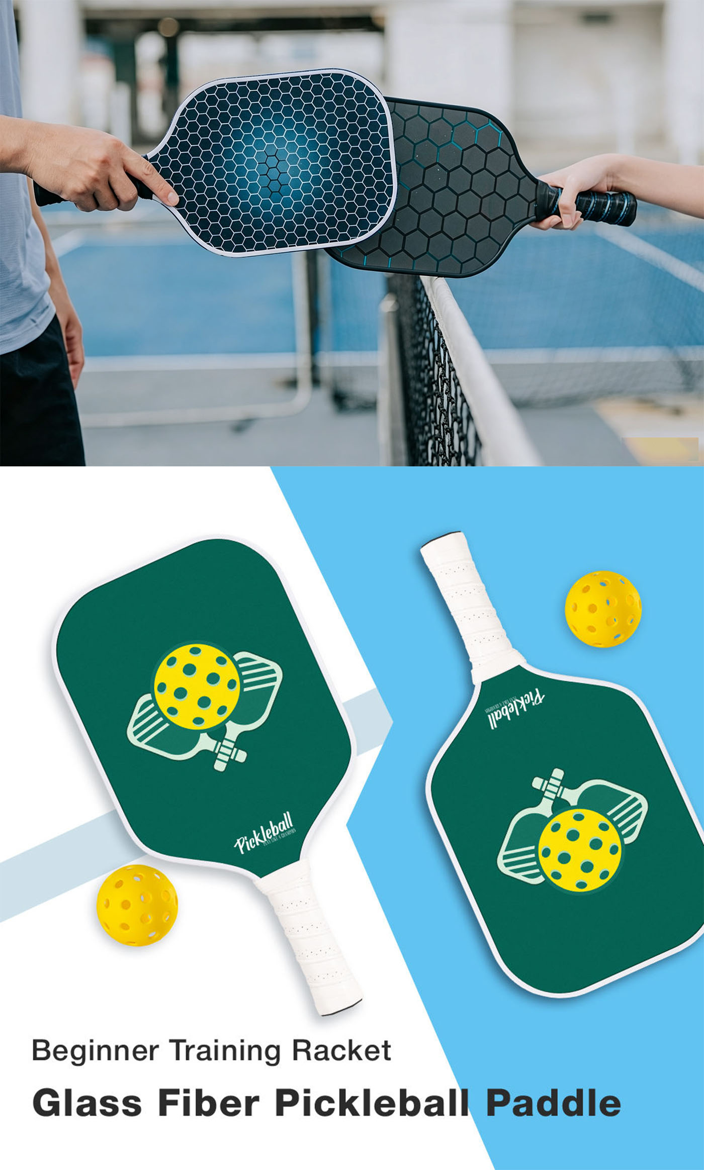 HZ Fiberglass pickleball paddle