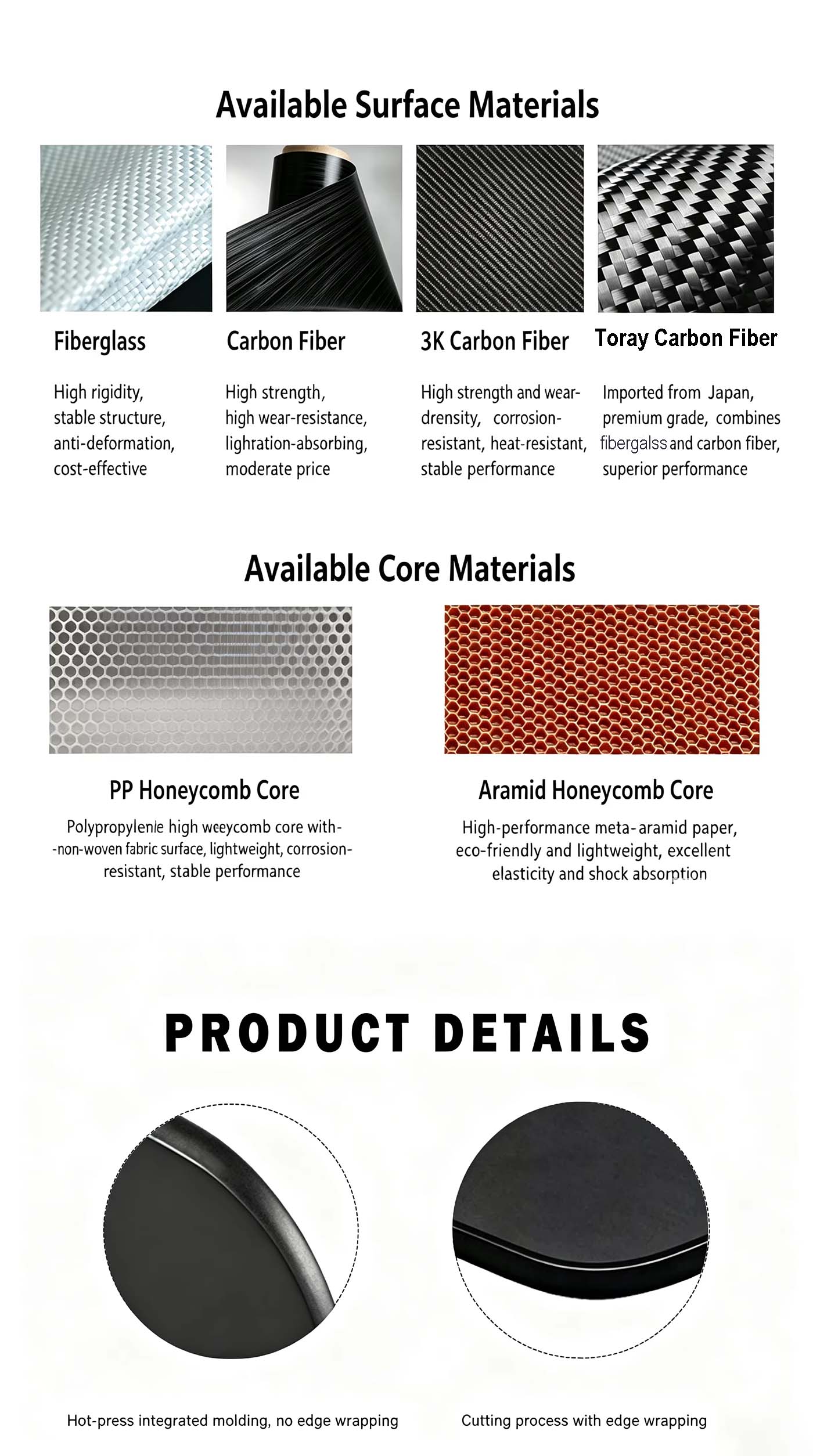 T300 Carbon Fiber Pickleball Paddle – 225g Honeycomb Core, Custom OEM Paddle Factory