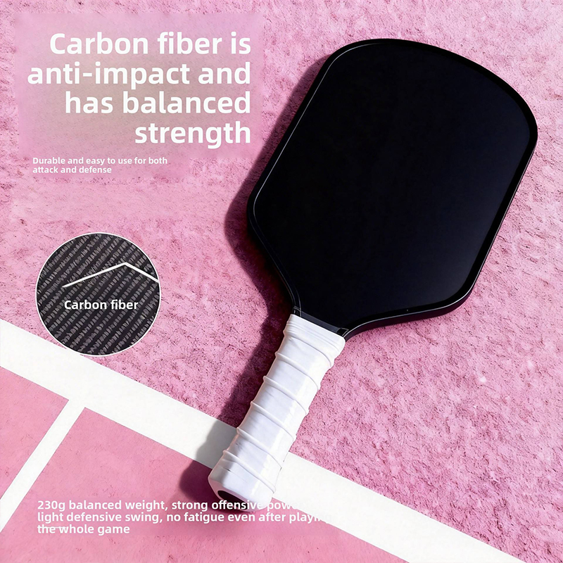 Competition Grade for Racket Factory Custom T700 Carbon Fiber Cloth Matte Generation Inner Core Pickleball