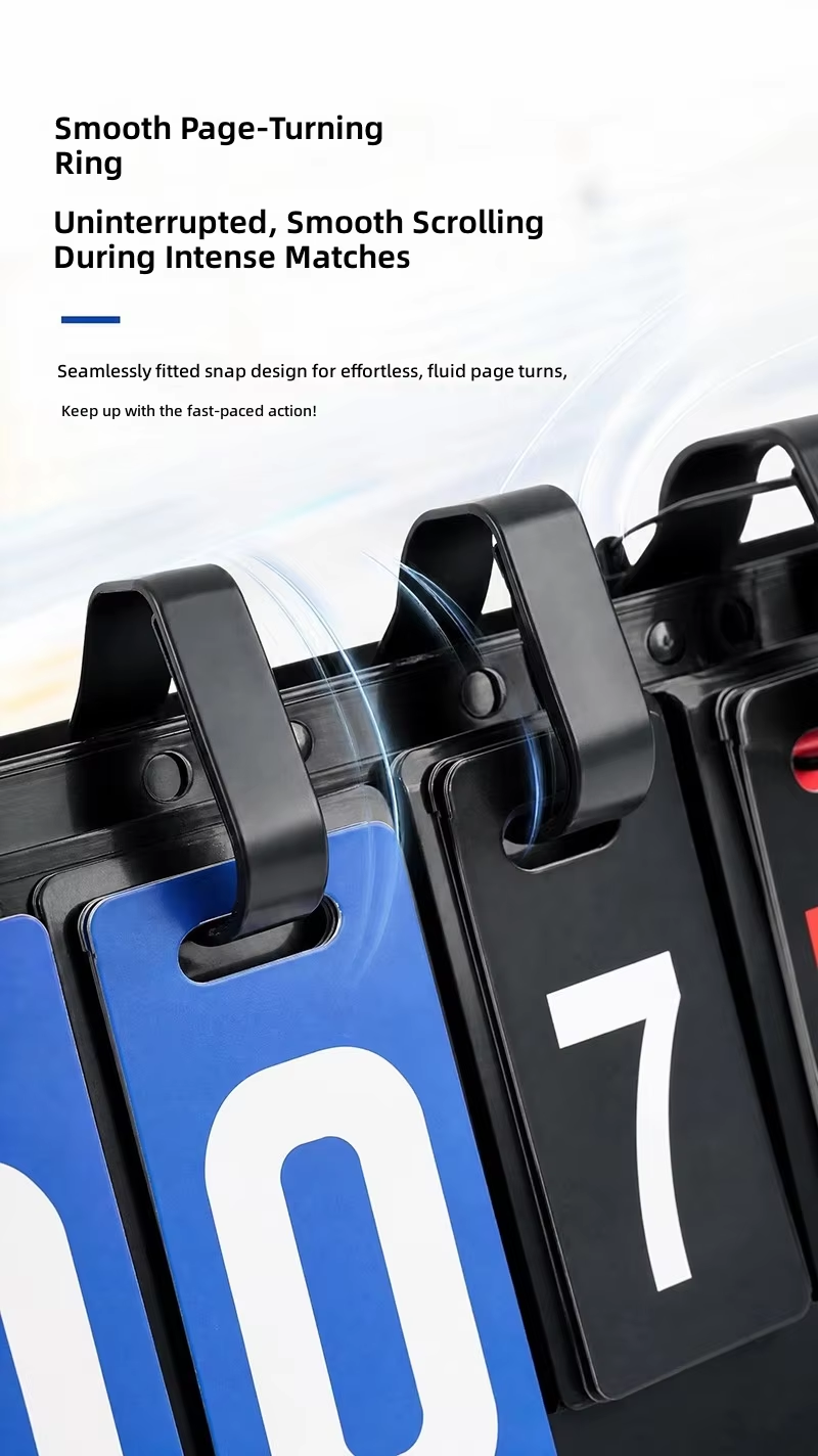Portable Flip Scoreboard – Manual Multi-Sport Score Display for Basketball, Volleyball