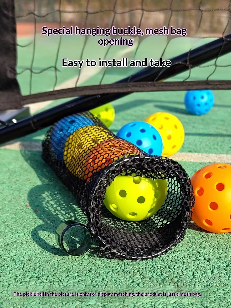 Portable Wheeled Pickleball Net System with Custom Logo Option for Outdoor, Backyard