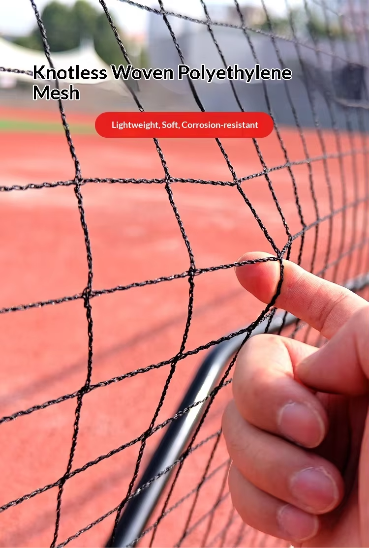 Portable Wheeled Pickleball Net System with Custom Logo Option for Outdoor, Backyard
