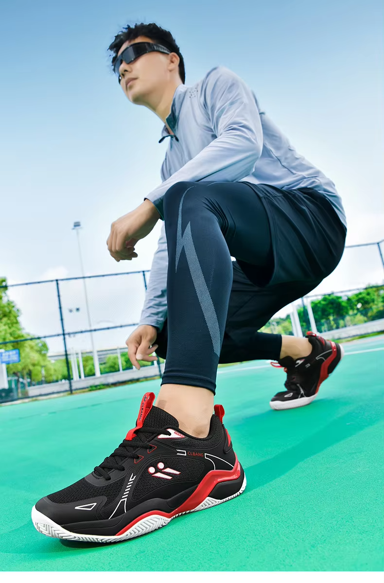 Unisex Pickleball Tennis Training Shoes - Lightweight Breathable Mesh with Non-Slip Rubber MD Sole