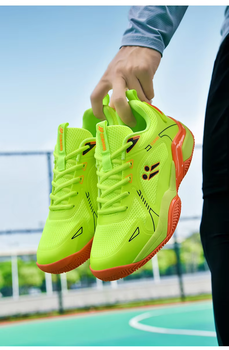 Unisex Pickleball Tennis Training Shoes - Lightweight Breathable Mesh with Non-Slip Rubber MD Sole