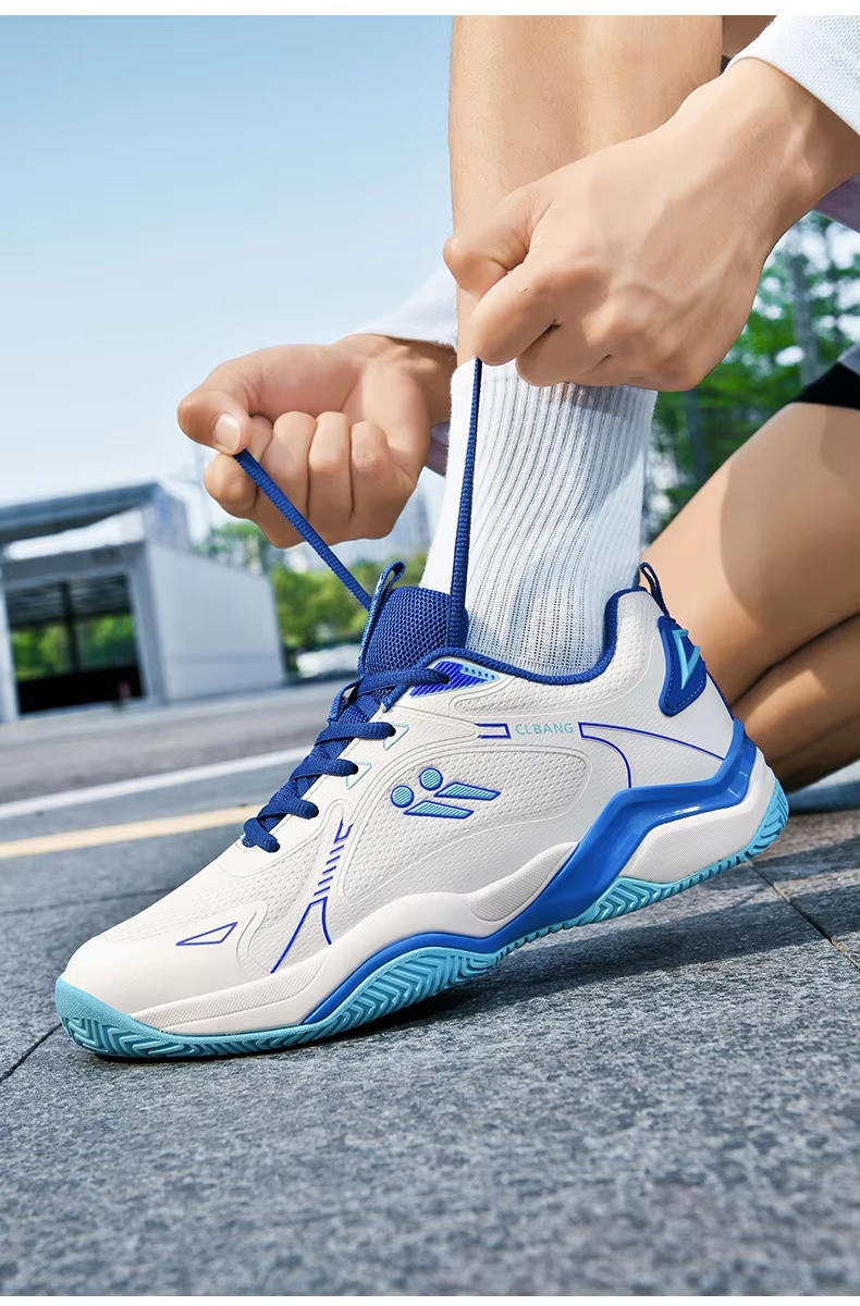 Unisex Pickleball Tennis Training Shoes - Lightweight Breathable Mesh with Non-Slip Rubber MD Sole