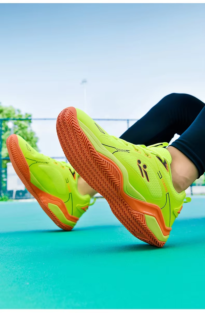 Unisex Pickleball Tennis Training Shoes - Lightweight Breathable Mesh with Non-Slip Rubber MD Sole