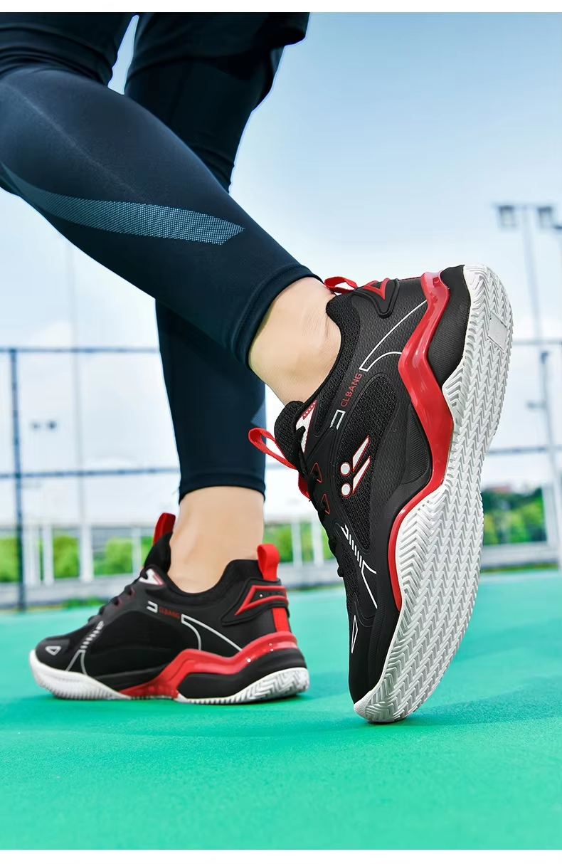 Unisex Pickleball Tennis Training Shoes - Lightweight Breathable Mesh with Non-Slip Rubber MD Sole