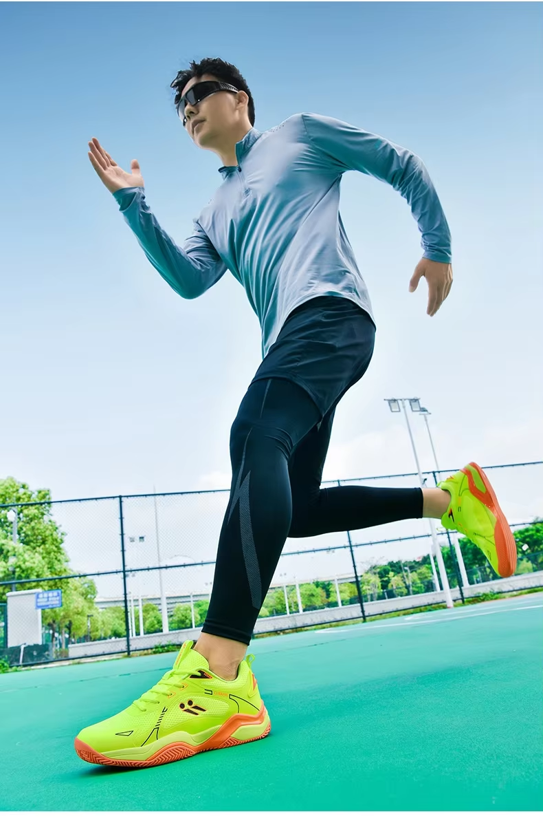 Unisex Pickleball Tennis Training Shoes - Lightweight Breathable Mesh with Non-Slip Rubber MD Sole
