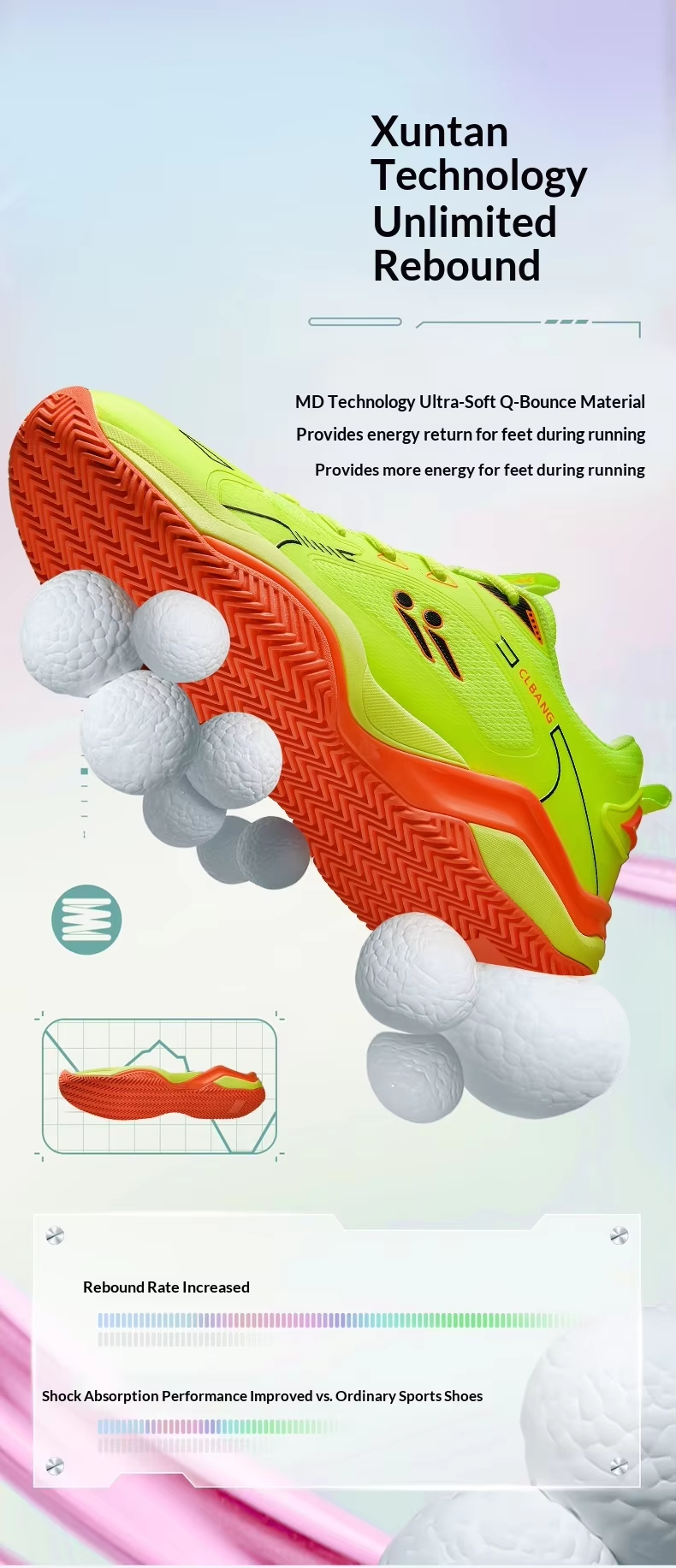 Unisex Pickleball Tennis Training Shoes - Lightweight Breathable Mesh with Non-Slip Rubber MD Sole