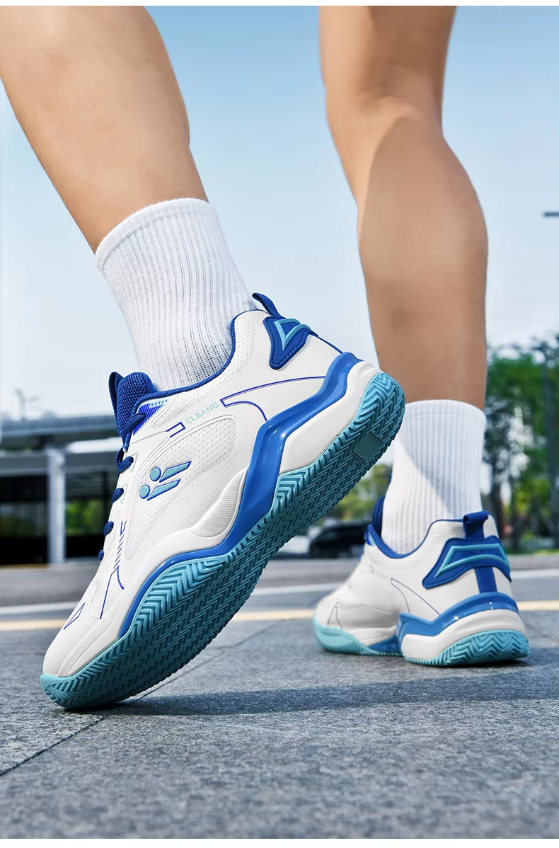 Unisex Pickleball Tennis Training Shoes - Lightweight Breathable Mesh with Non-Slip Rubber MD Sole