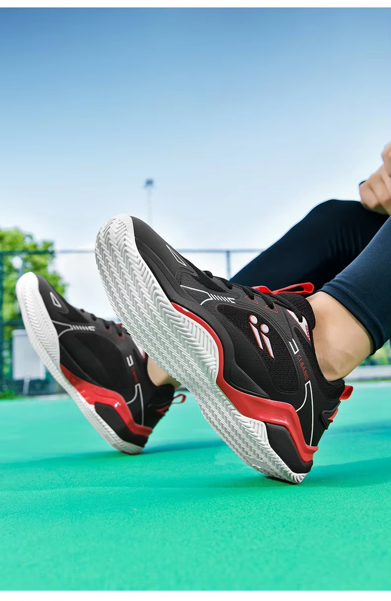 Unisex Pickleball Tennis Training Shoes - Lightweight Breathable Mesh with Non-Slip Rubber MD Sole