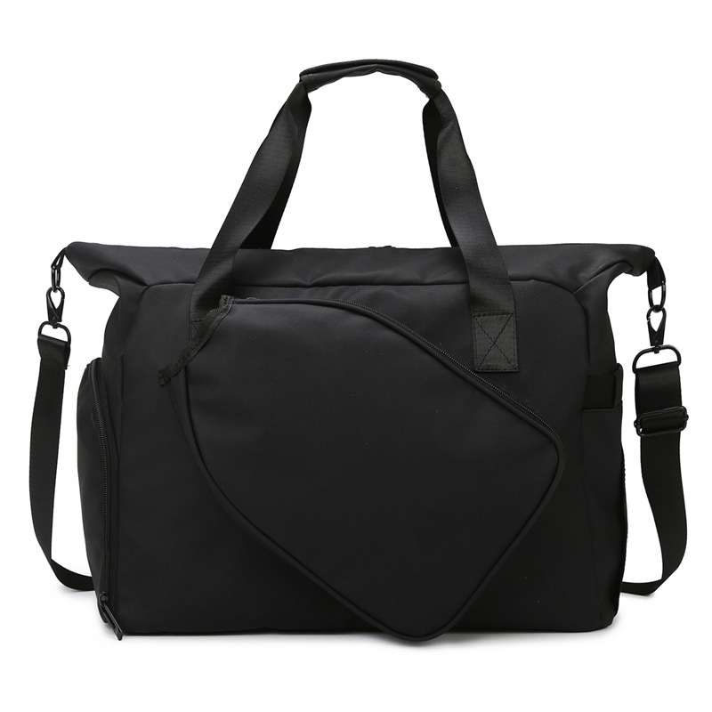 HZ Pickleball Duffel Bag 30-40L - Oxford Sports Gym Bag with Paddle Pocket and Luggage Sleeve
