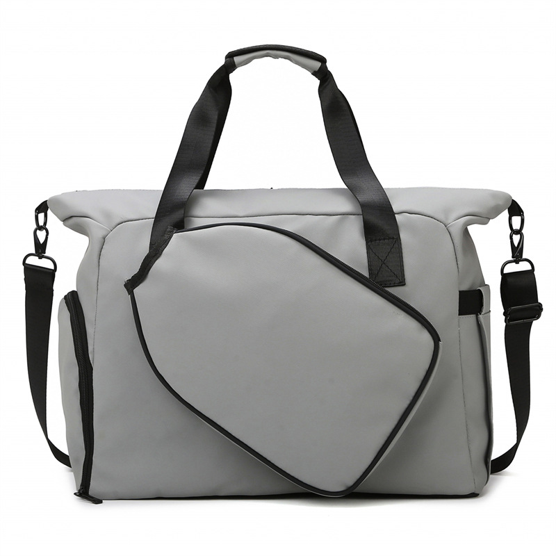 HZ Pickleball Duffel Bag 30-40L - Oxford Sports Gym Bag with Paddle Pocket and Luggage Sleeve